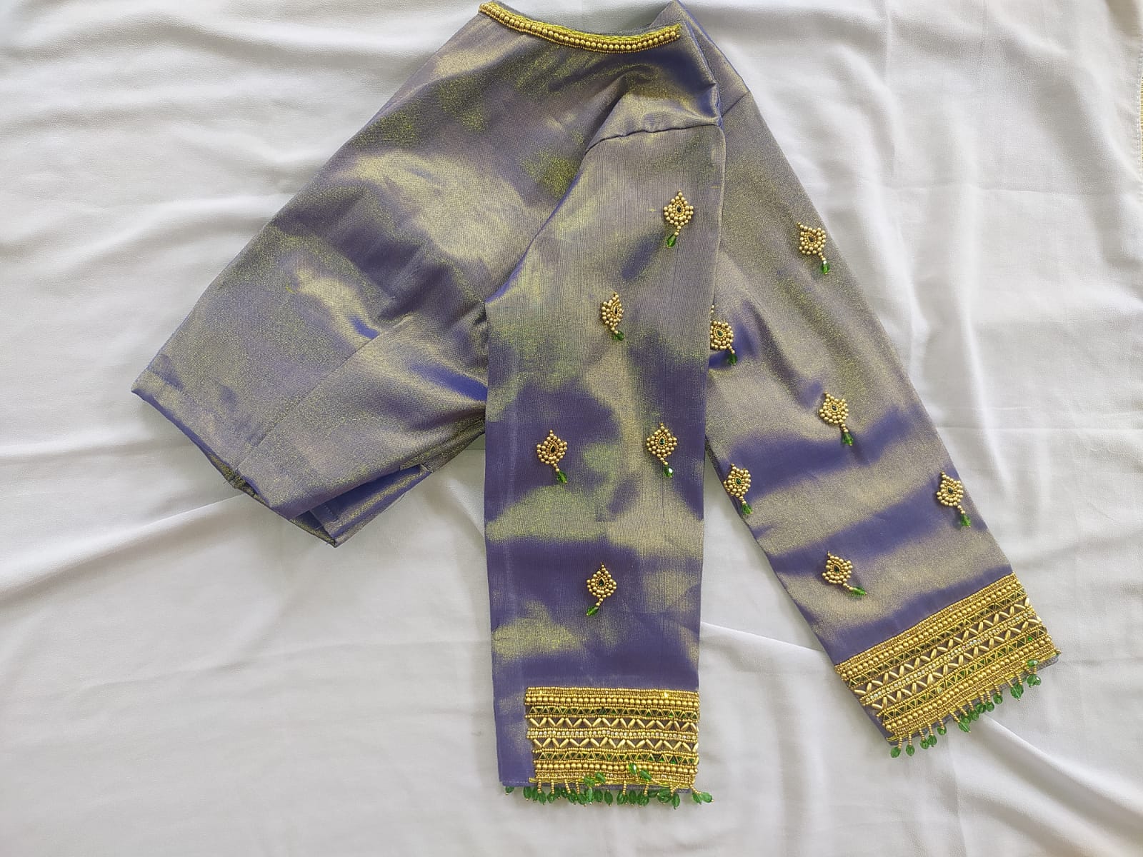Aari embroidered blouse