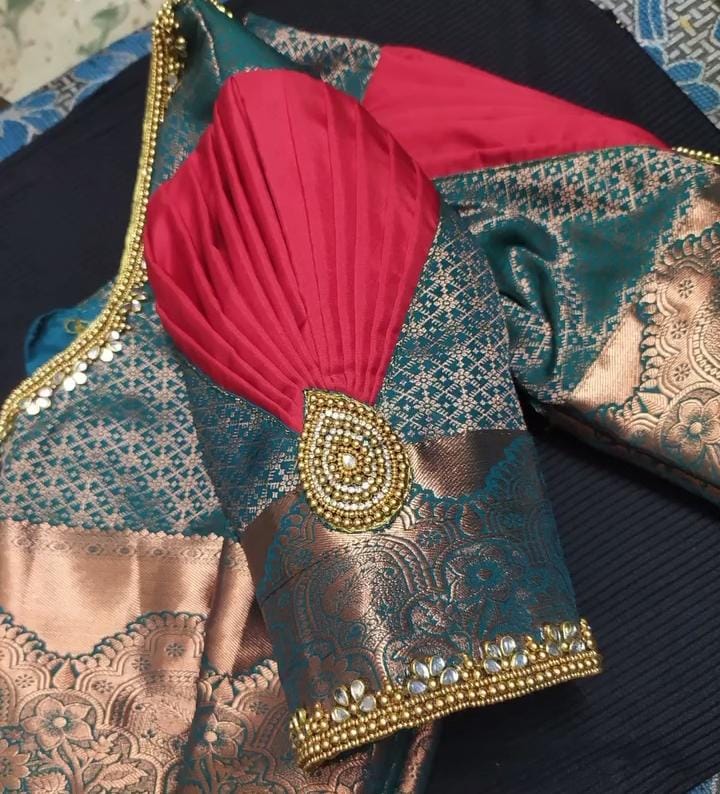 Saree border work