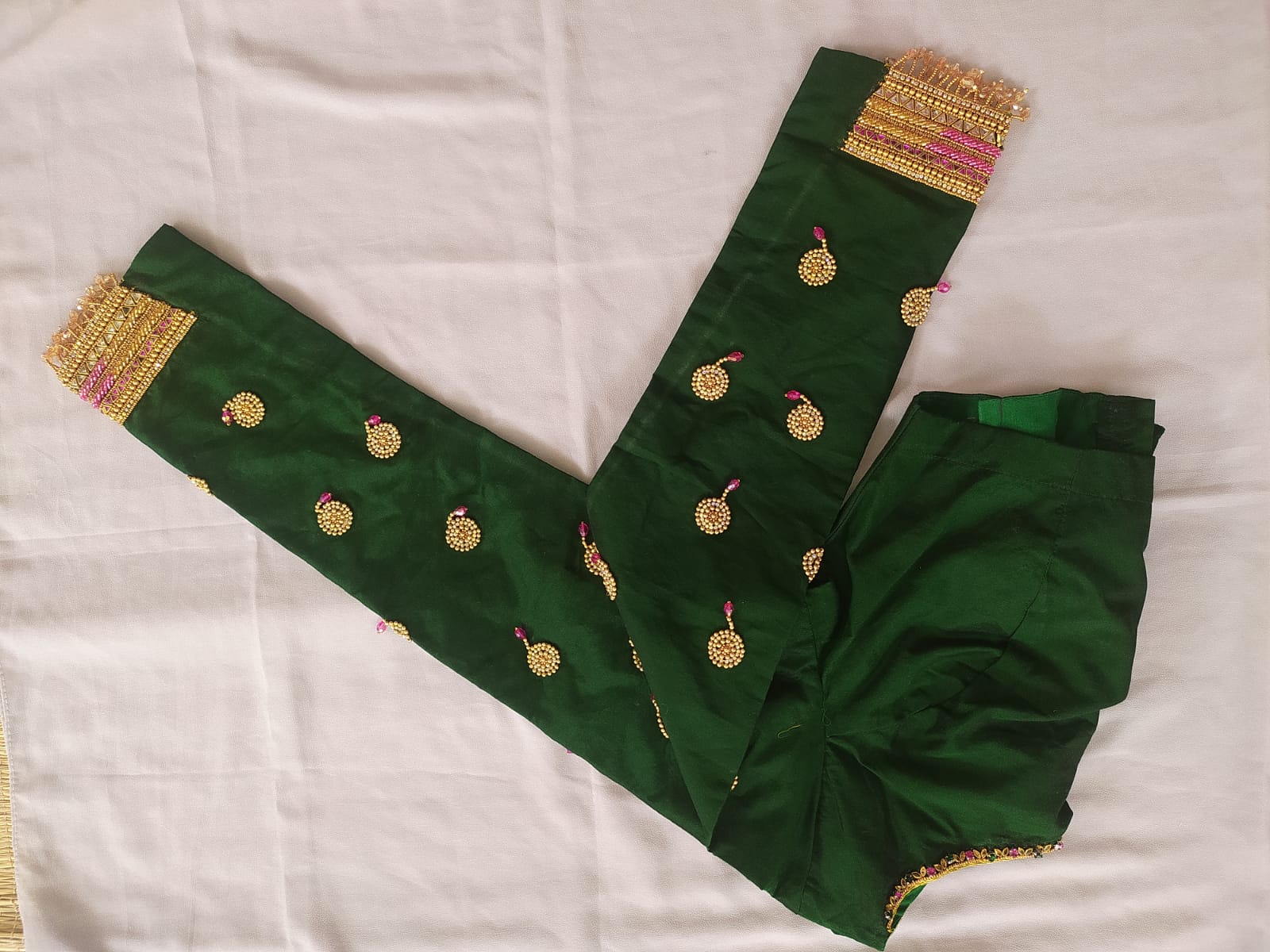Lehenga embroidery